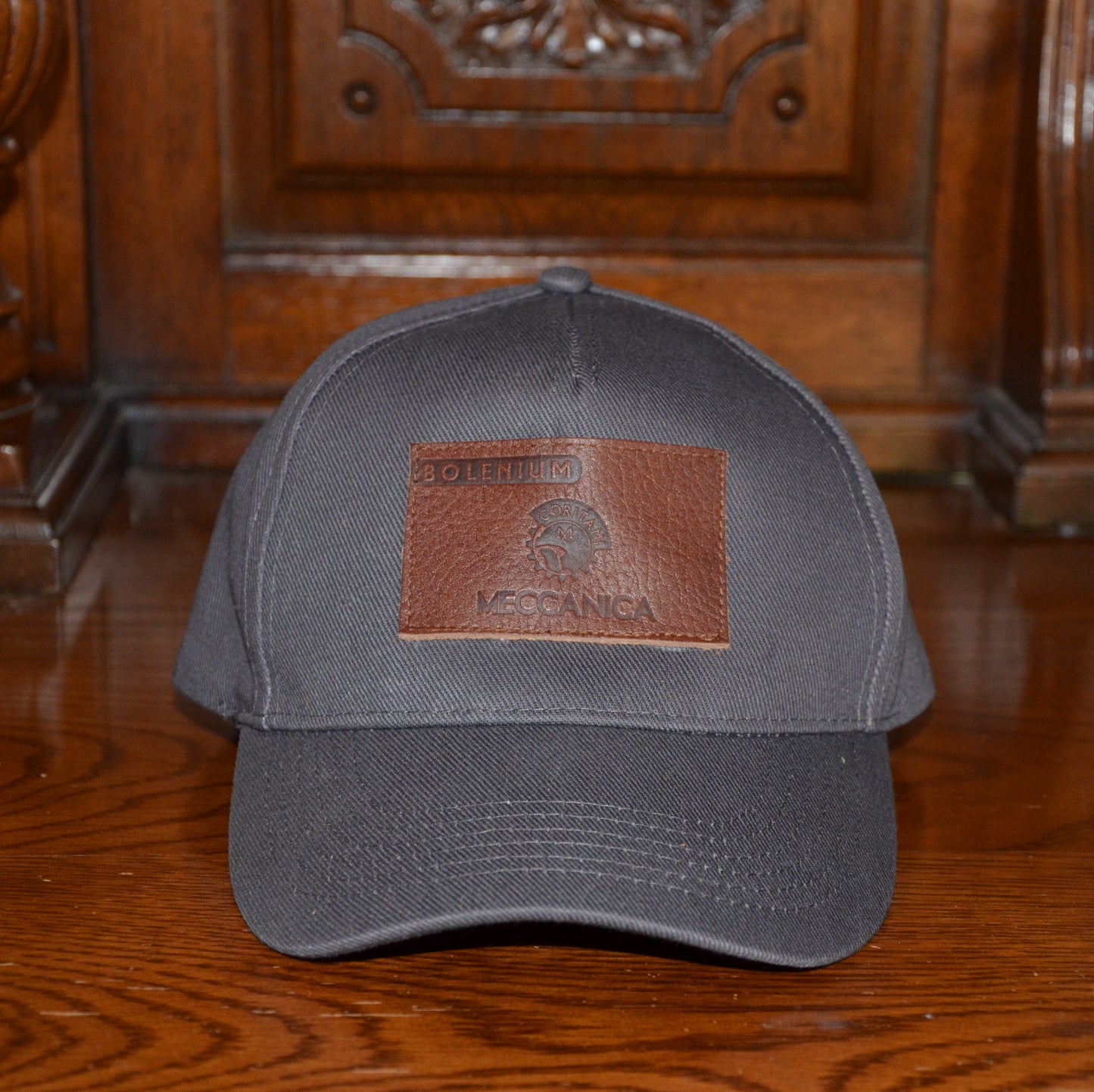 Meccanica Jeans Label Baseball Cap Grey