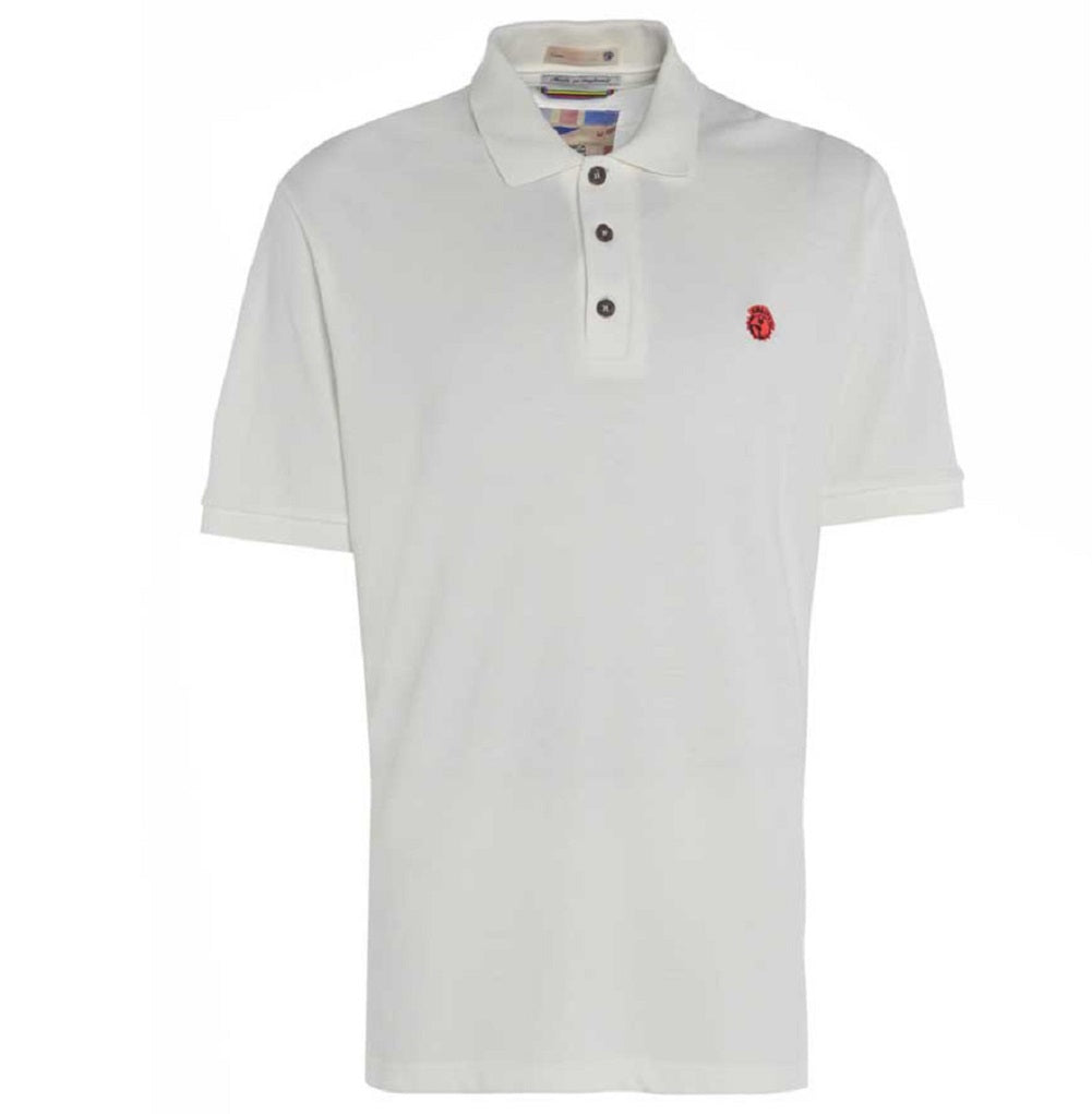 Meccanica-british-made-polo-shirt-white-screen-print