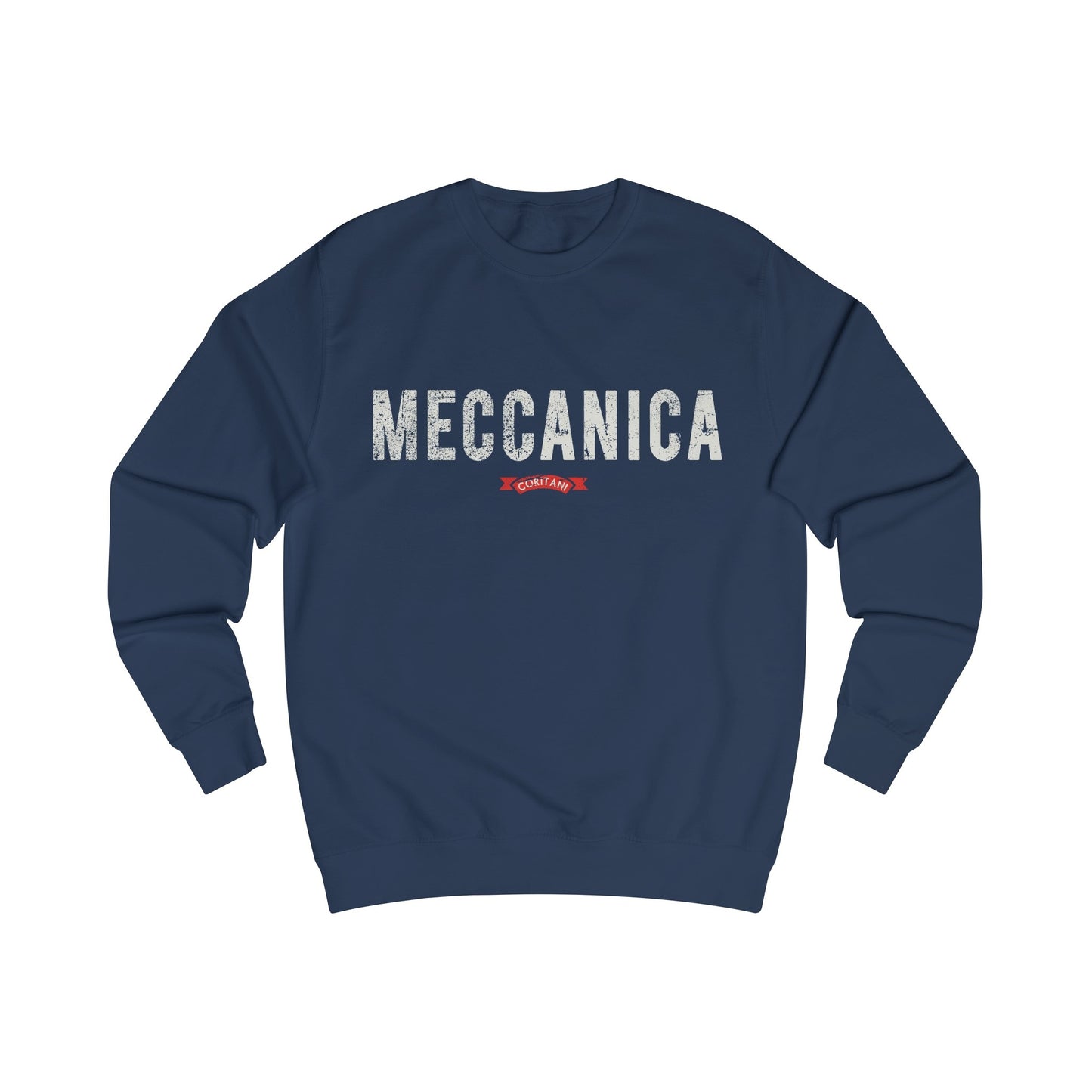 Meccanica Classic Men's Sweatshirt 'Logo' Navy Blue