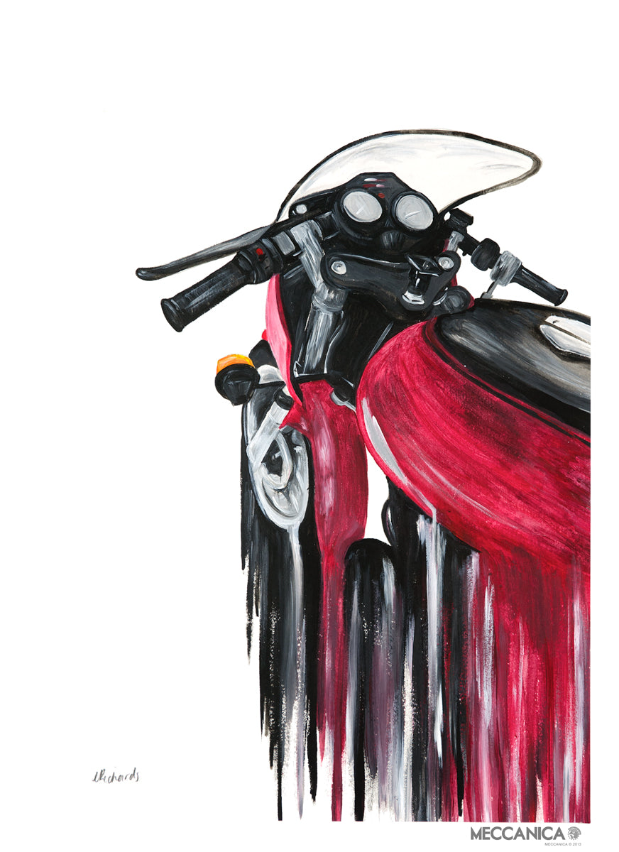 Moto Guzzi Le Mans Print