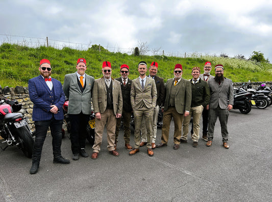 Distinguished Gentlemans Ride Derbyshire 2025 Departure