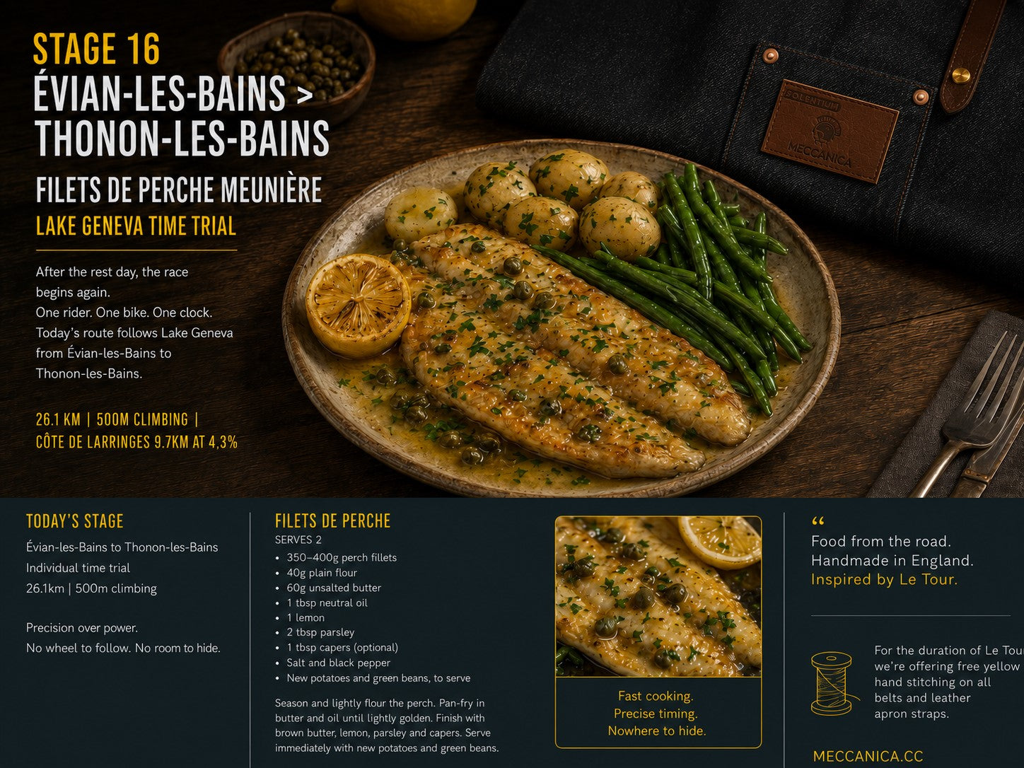 Stage 16 | Évian-les-Bains → Thonon-les-Bains - Recipe of The Day