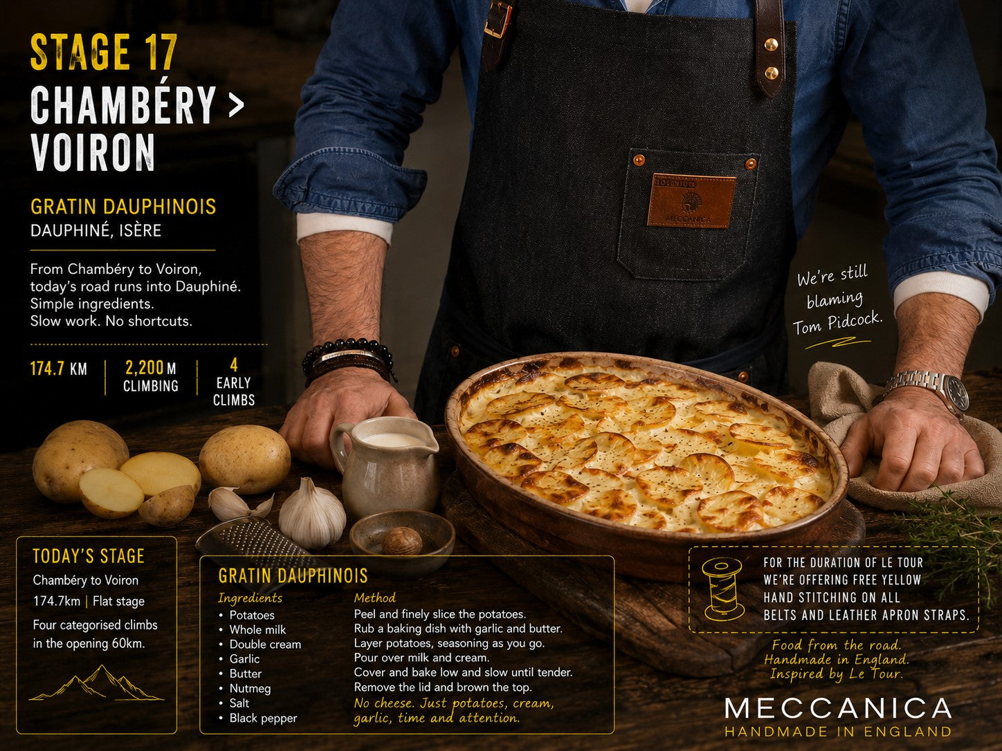 Stage 17 | Chambéry → Voiron | Gratin Dauphiois