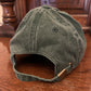 Meccanica Gears Brakes Antique Green Cotton Baseball Cap
