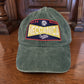 Meccanica Gears Brakes Antique Green Cotton Baseball Cap