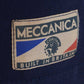 Meccanica Clothing Classic 'Fun' Screen-Print T-Shirt Navy Blue