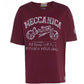 Meccanica-british-made-t-shirt-burgundy-red-fun-between