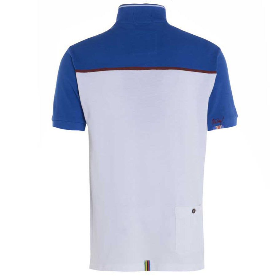 Meccanica-british-made-zip-neck-polo-shirt-royal-blue-white-2