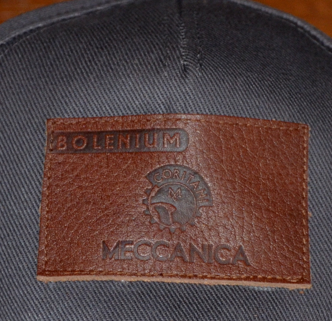 Meccanica Jeans Label Baseball Cap Grey
