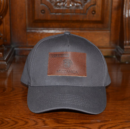 Meccanica Jeans Label Baseball Cap Grey