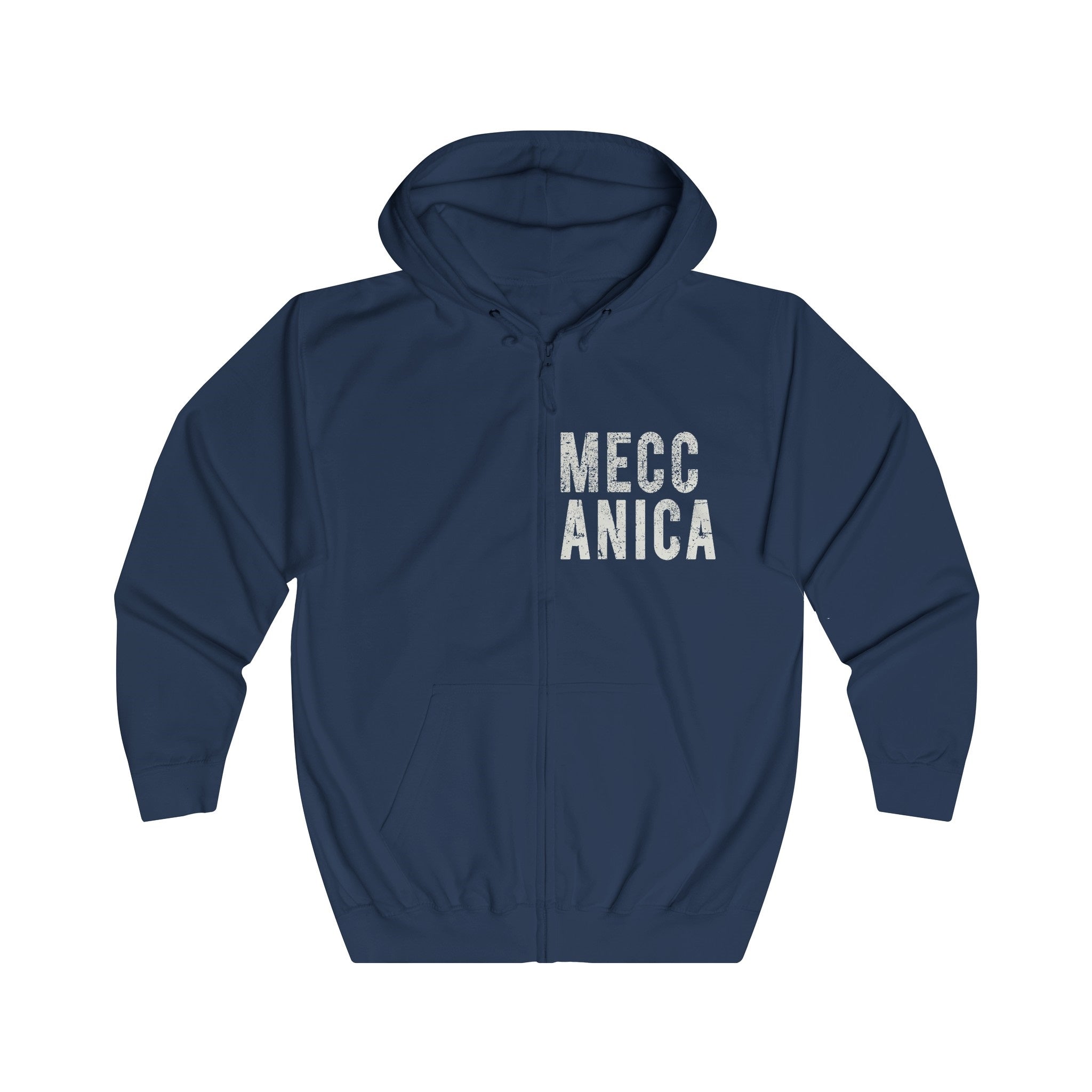 Meccanica British Hoodie Full Length Zip – Meccanica Clothing